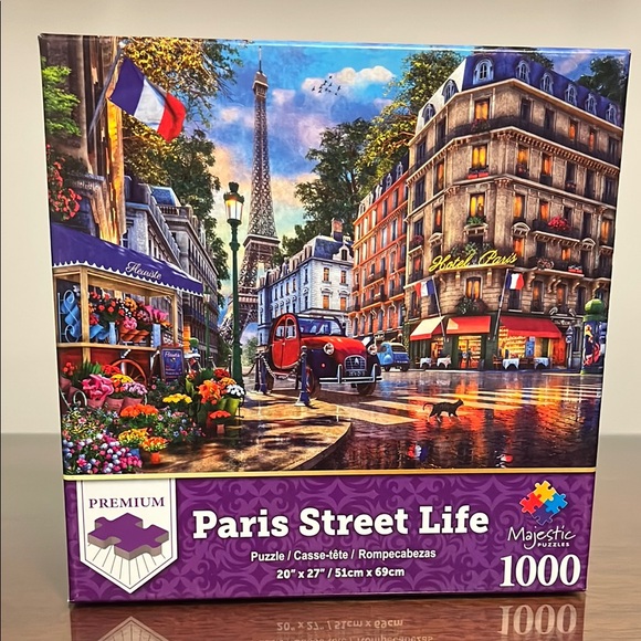 Majestic Other - EUC Paris Street Life 1000 Piece Puzzle